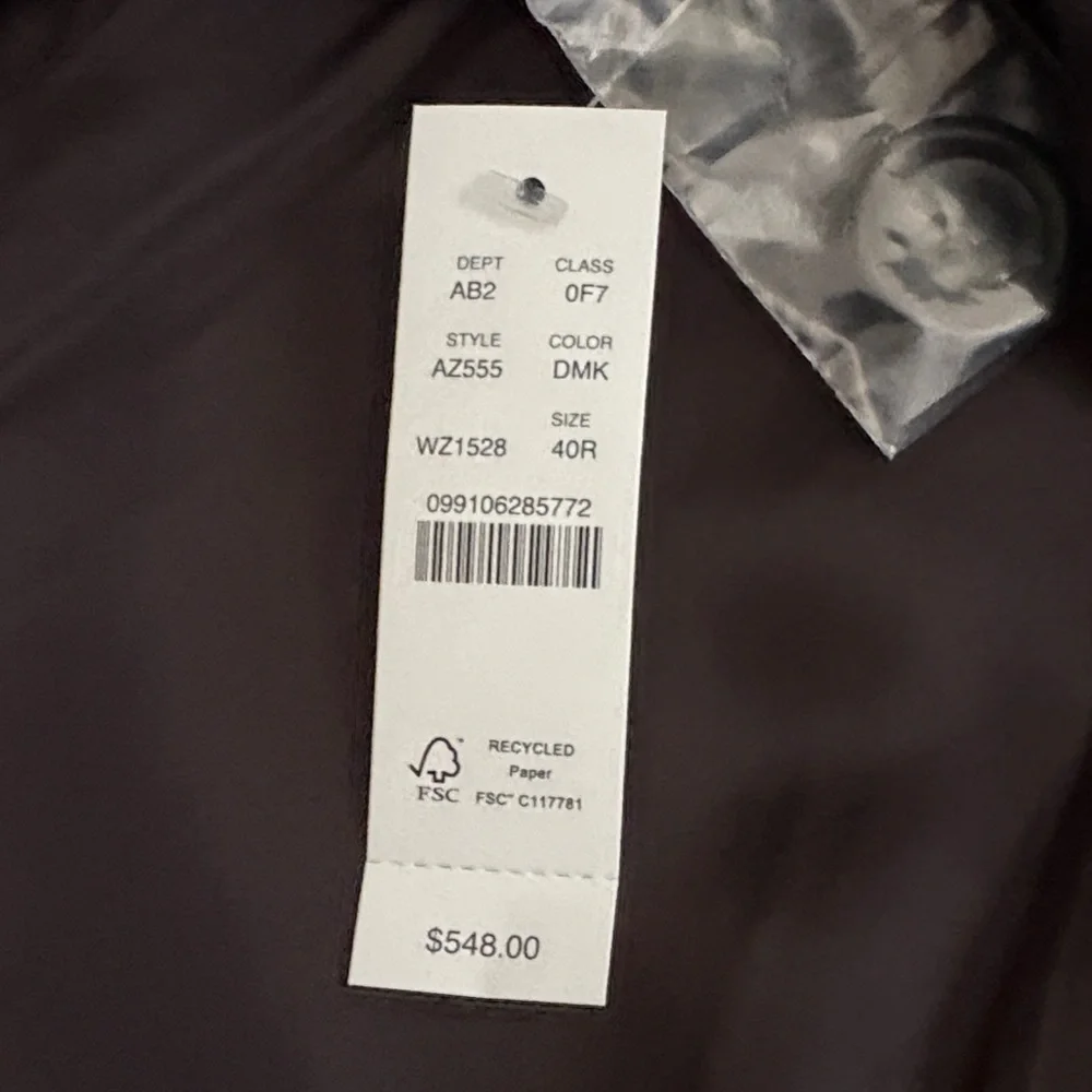 NEW WITH TAGS J. Crew Ludlow 40R Italian Wool Car Coat in Dark Grey Charcoal - Picture 4 of 10